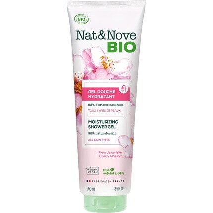 

Увлажняющий гель для душа Cherry Blossom 250мл, Nat&Nove Bio