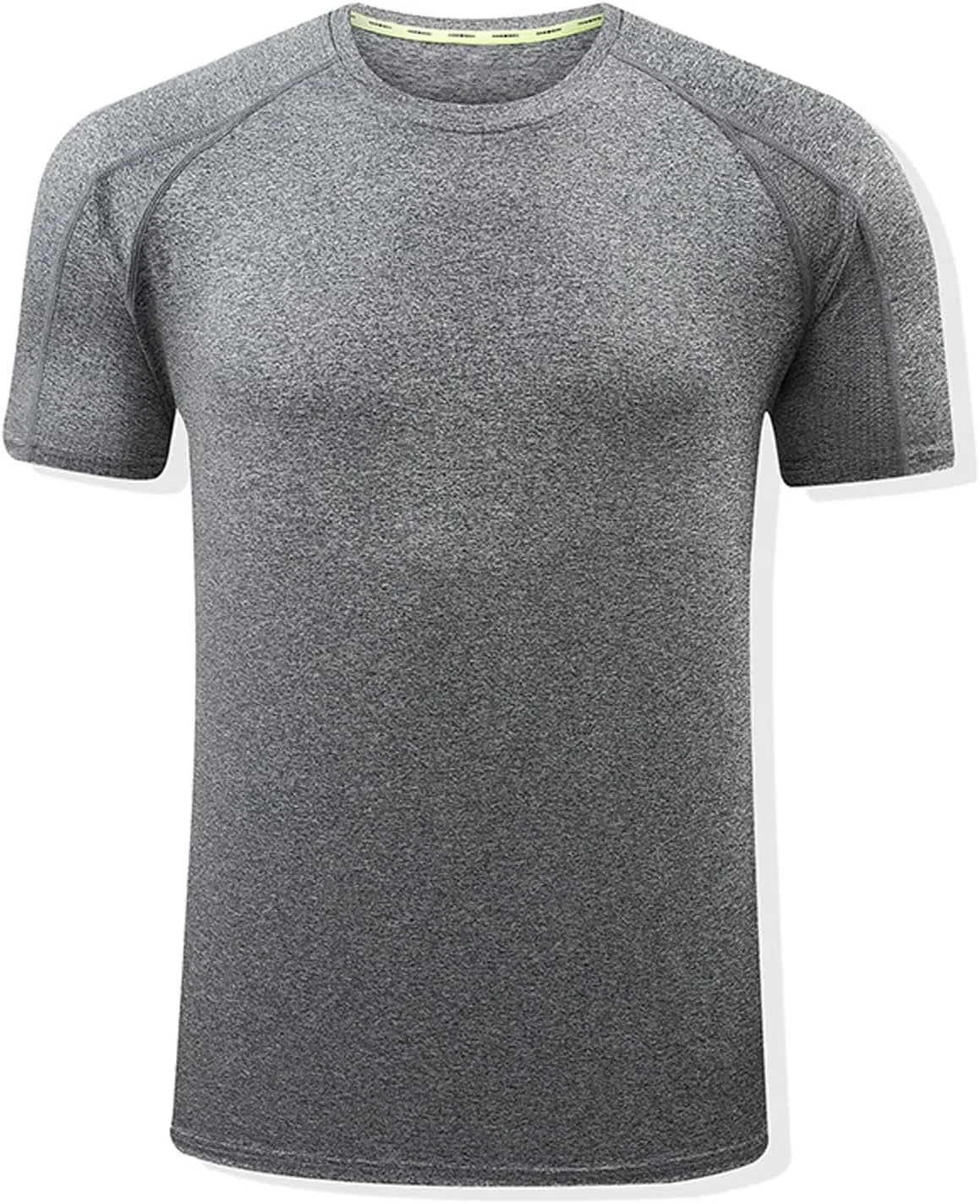 Футболка для тренировок мужская, Quick Dry, Athletic, A01_black — фото 2