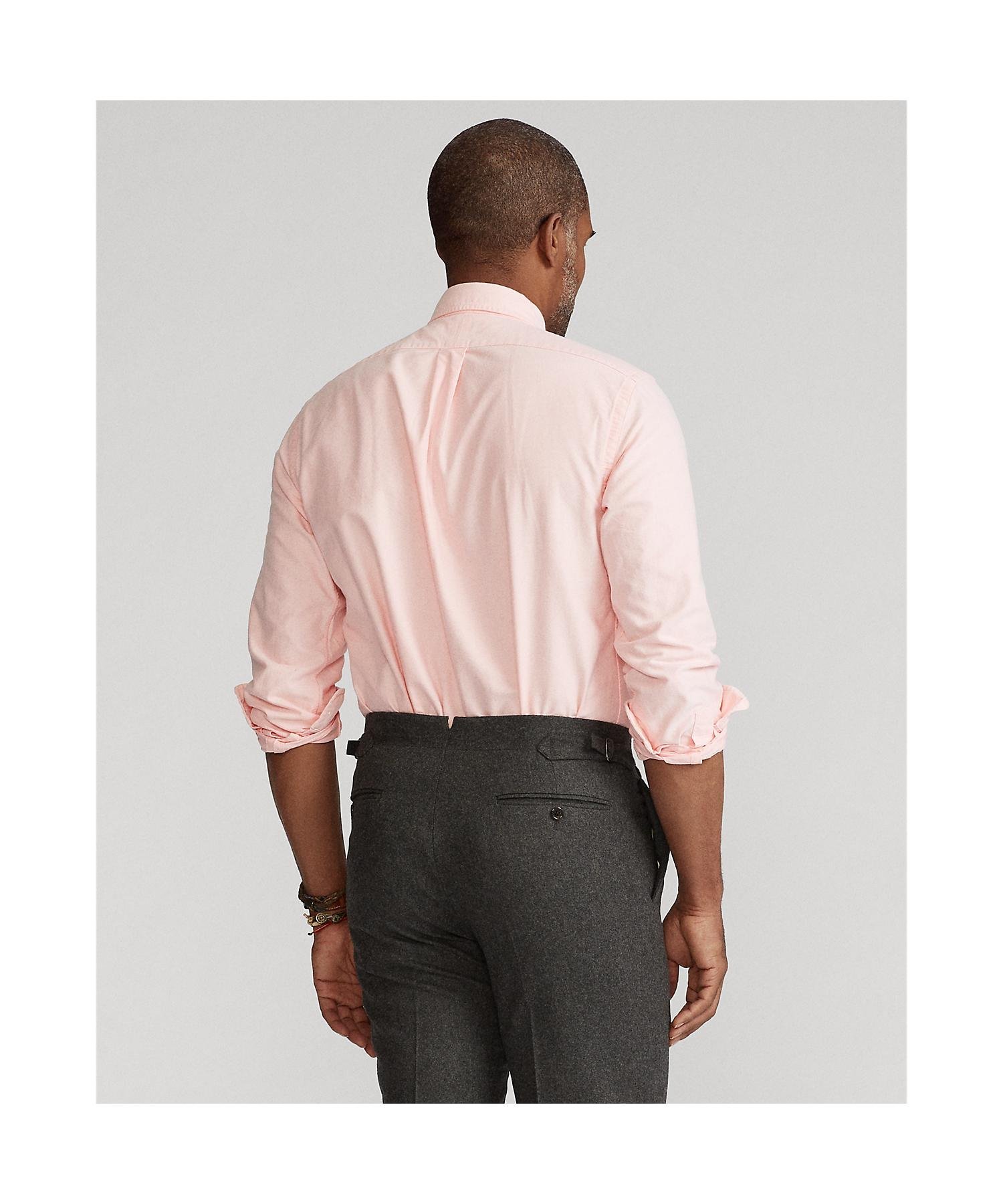 Знаменитая рубашка Оксфорд Polo Ralph Lauren, 650 Pink — фото 2