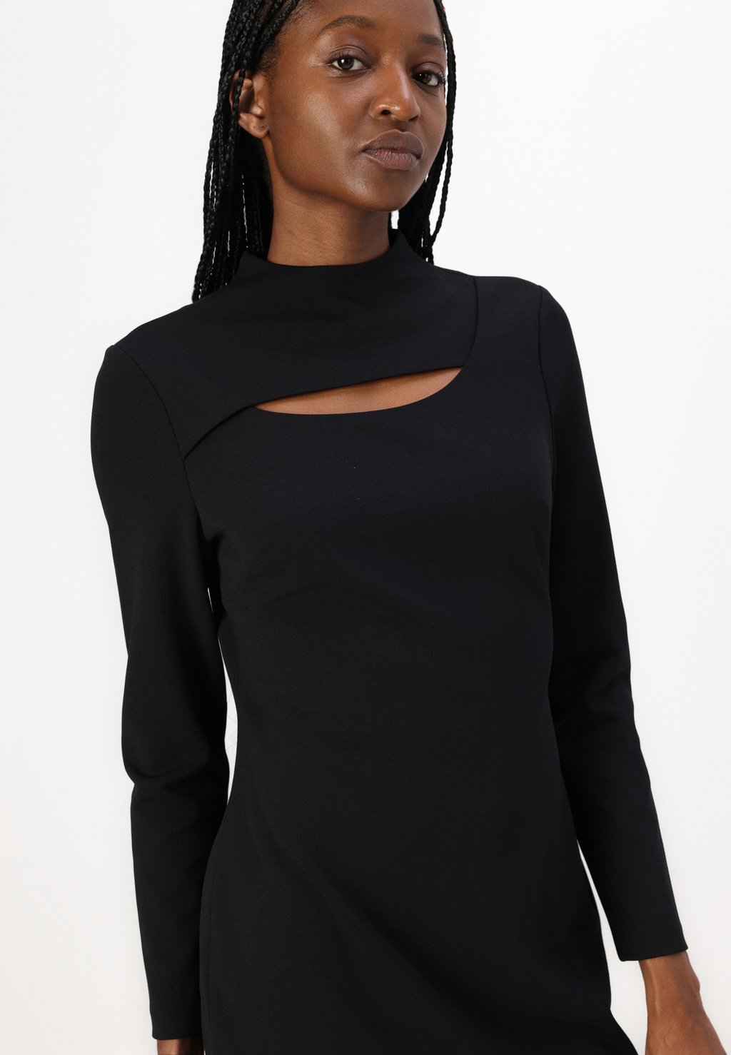 

Платье из джерси CUT OUT DRESS Calvin Klein, черный