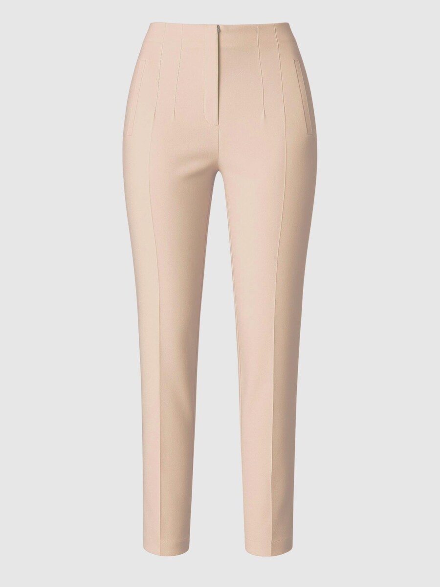 

Узкие брюки со складками спереди fashionshowcase Alessia, бежевый