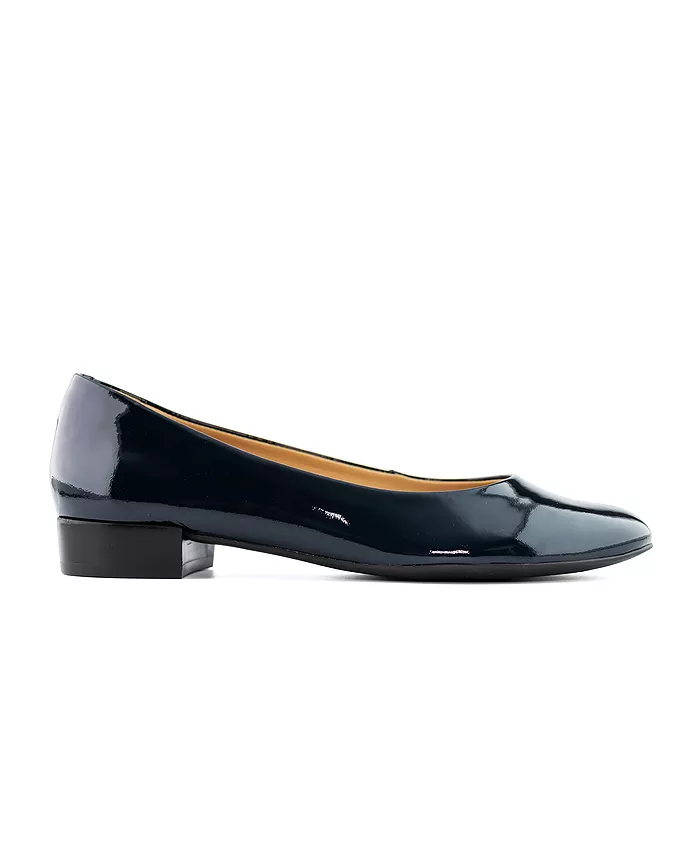 Женские балетки Madison Slip on Comfort Flat Marc Joseph New York, синий — фото 2