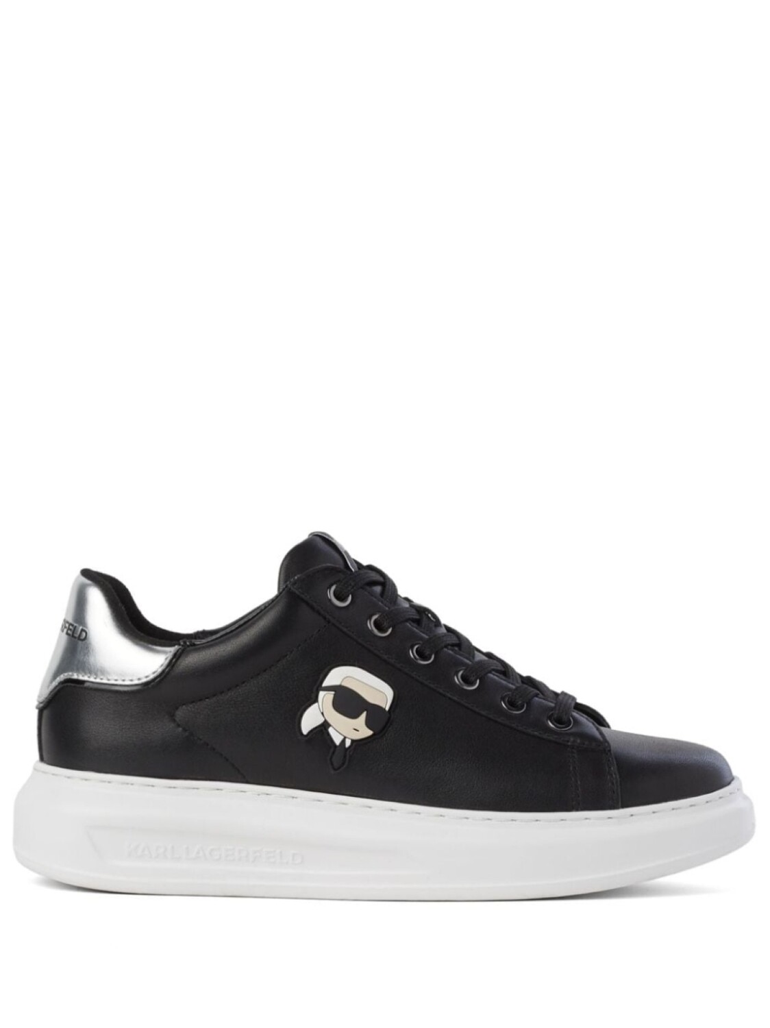 

Кроссовки Karl Lagerfeld Ikonik NFT Kapri, черный/серебристый