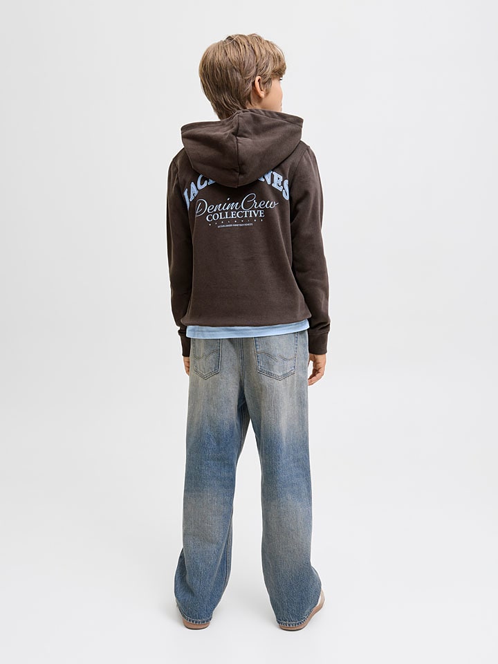 JACK & JONES Junior Худи "Brandes" коричневого цвета — фото 3
