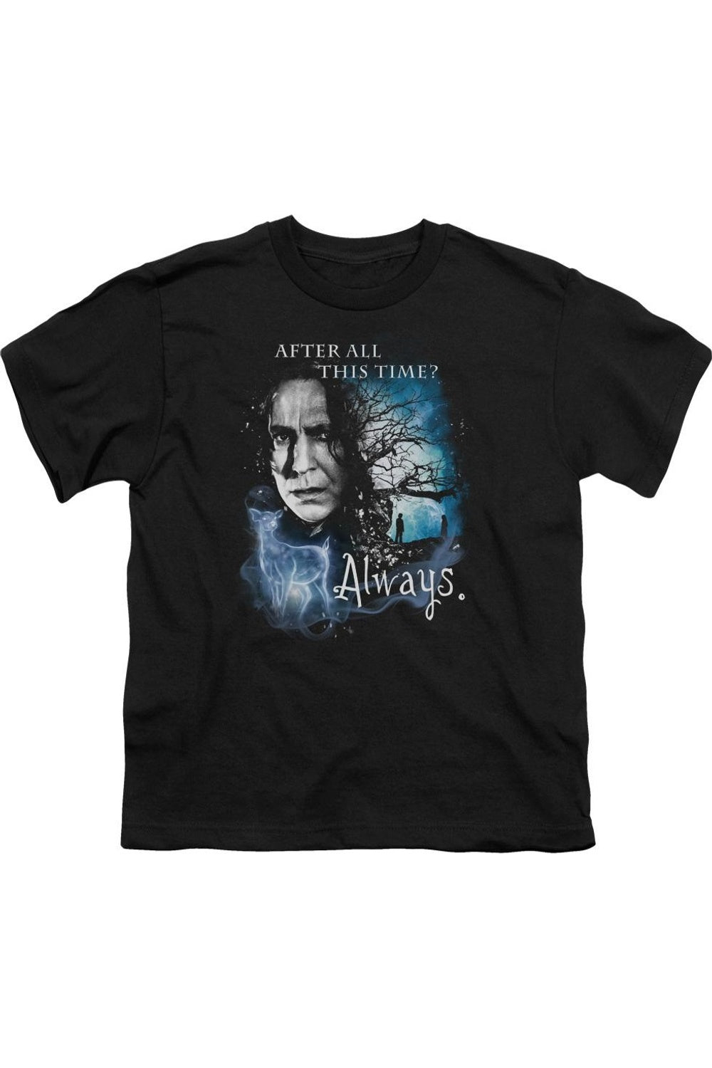 

Футболка с коротким рукавом для детей "Harry Potter Always" Gildan, черный