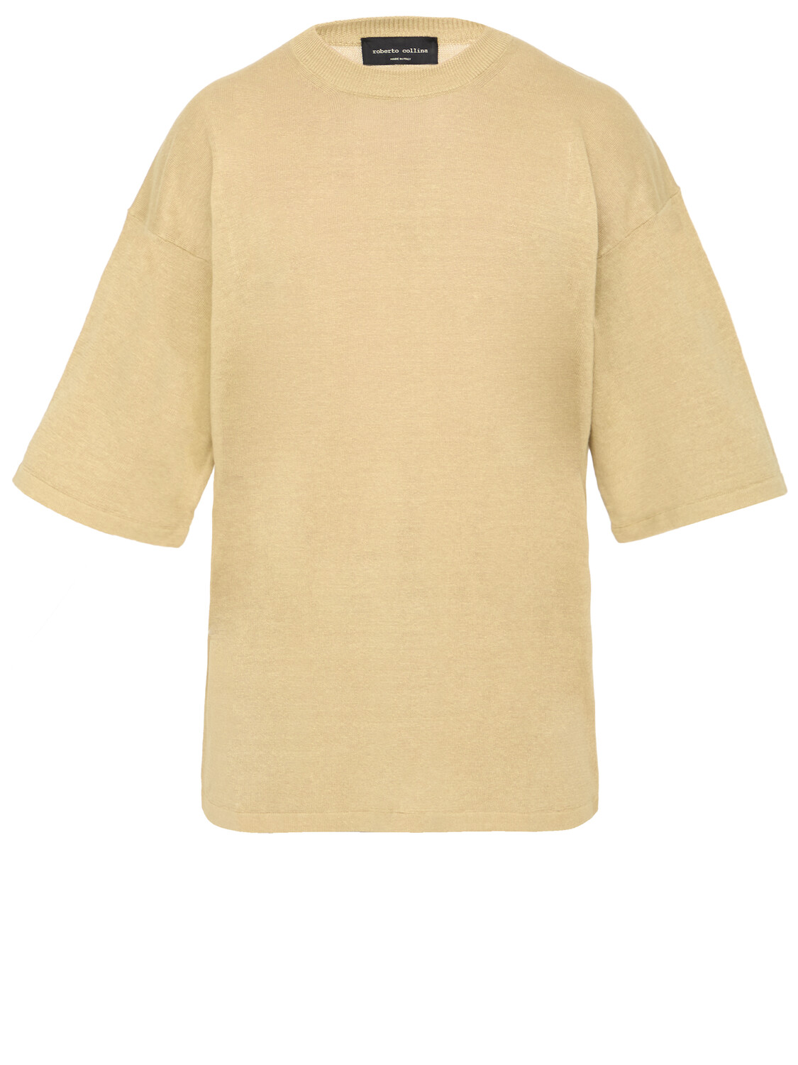 

Джемпер Roberto Collina Linen, бежевый
