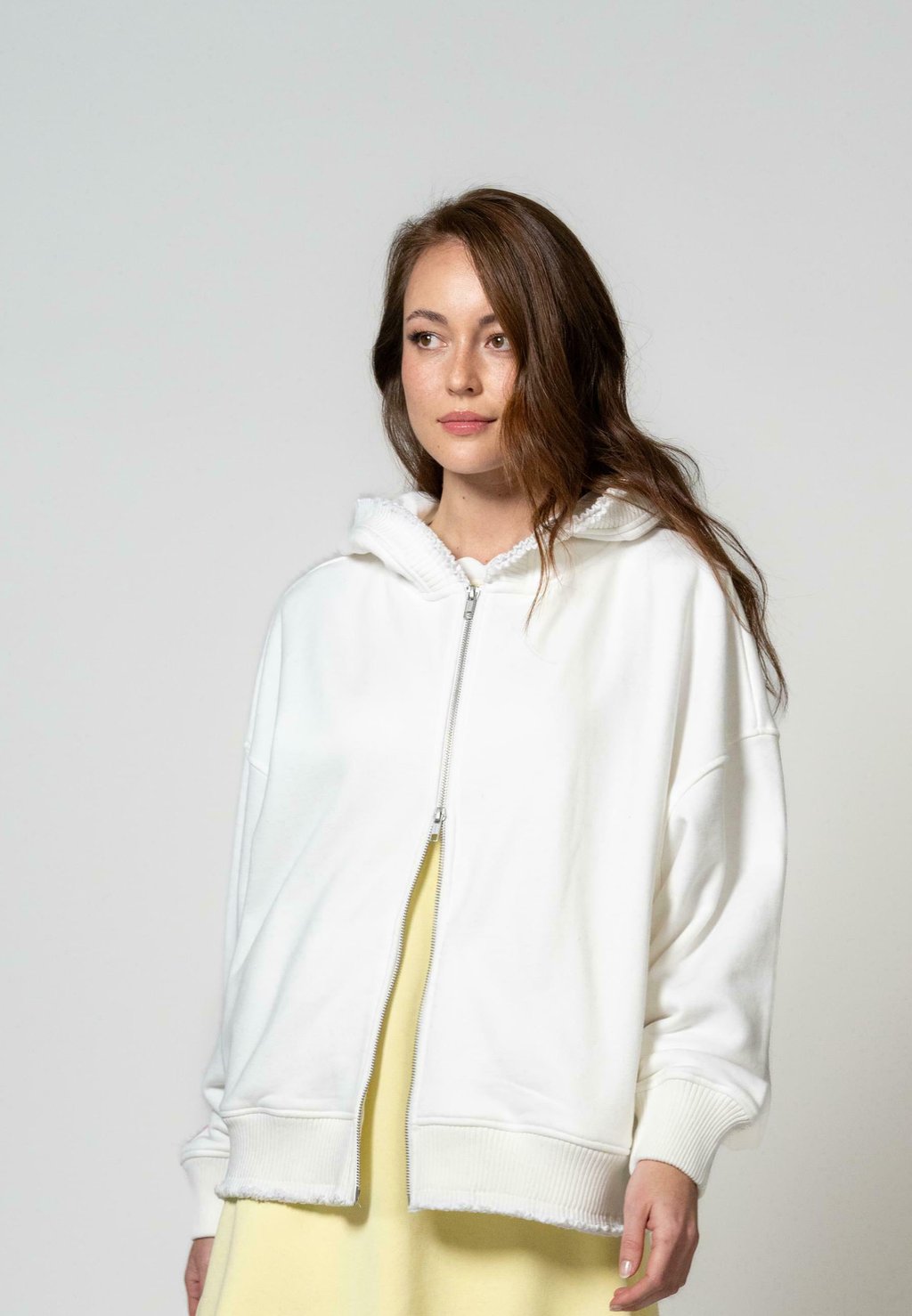 

Толстовка на молнии BELO ZIPPER OH APRIL, белый