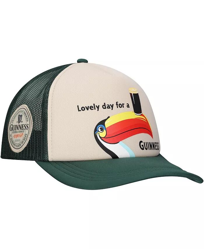 

Мужская регулируемая кепка Trucker из пены Tan Guinness Lids
