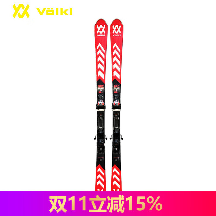 

Volkl Лыжи Competitive Small Swivel, двойная доска V2310010 (с фиксатором), 163 см