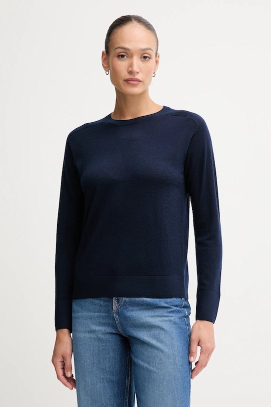 

Шерстяной свитер United Colors Of Benetton, темно-синий