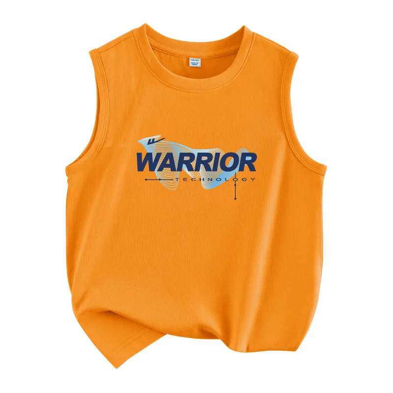 Детский топ и камисоль с круглым вырезом WARRIOR, Orange/H Technology Line