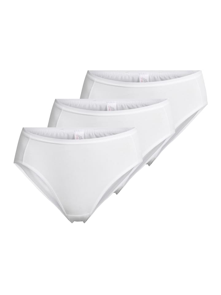 

Nina von C. Базовые трусы в стиле джаз, белые