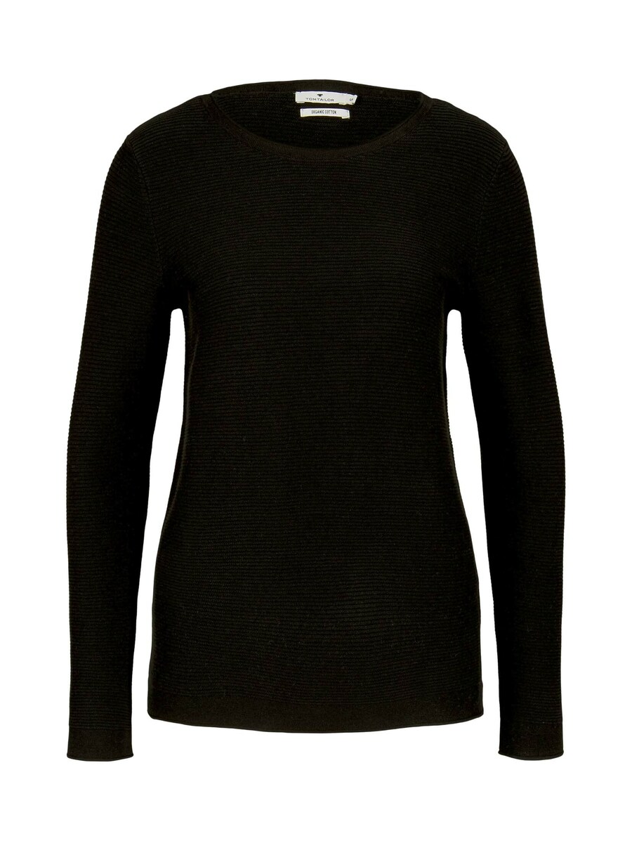 

Базовый свитер TOM TAILOR Sweater, черный
