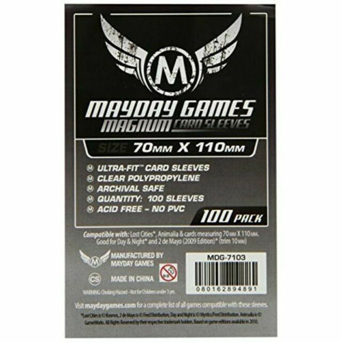 

Чехол для карточек Mayday Magnum 100 Card Sleeves 70Mm X 110Mm