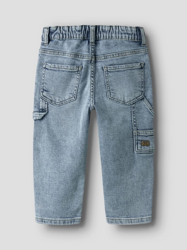 Name it Джинсы NMMBEN TAP JEANS CARP 8940-BC светло-голубого цвета — фото 2