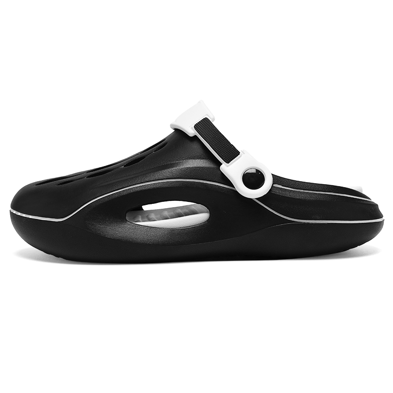 

CariteSport Клоги унисекс черно-белые, цвет Black White