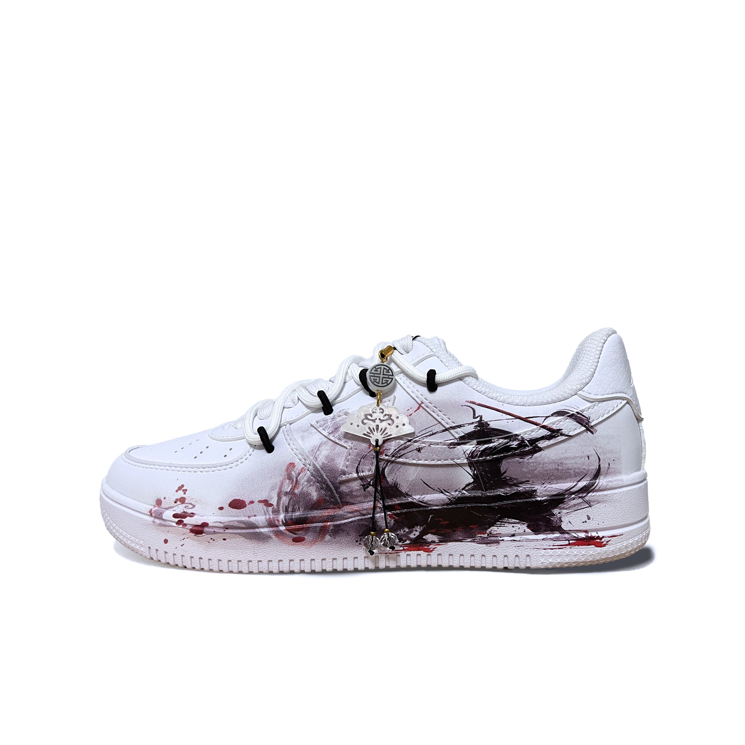 

XTEP Кроссовки Air Force One дышащие и износостойкие мужские низкие для скейтбординга белый, цвет White