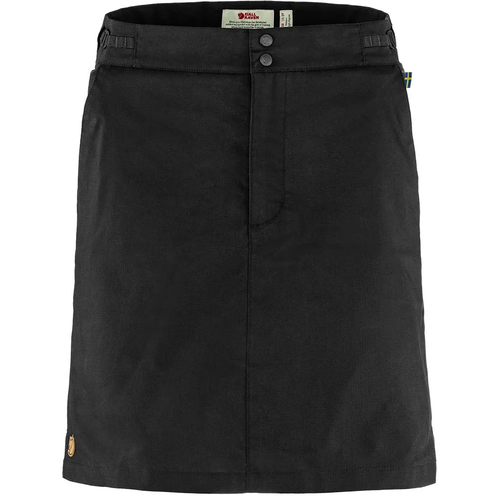 

Юбка Fjällräven Abisko Hike skirt, черный