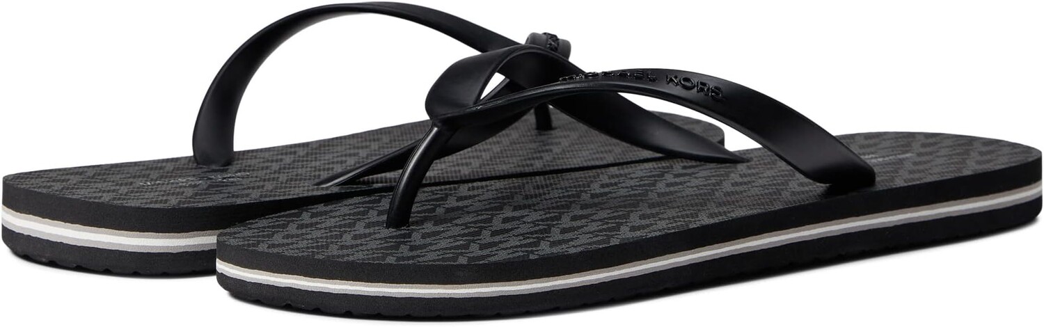 

Сандалии Michael Kors Travis Flip-Flop, цвет Black/Black