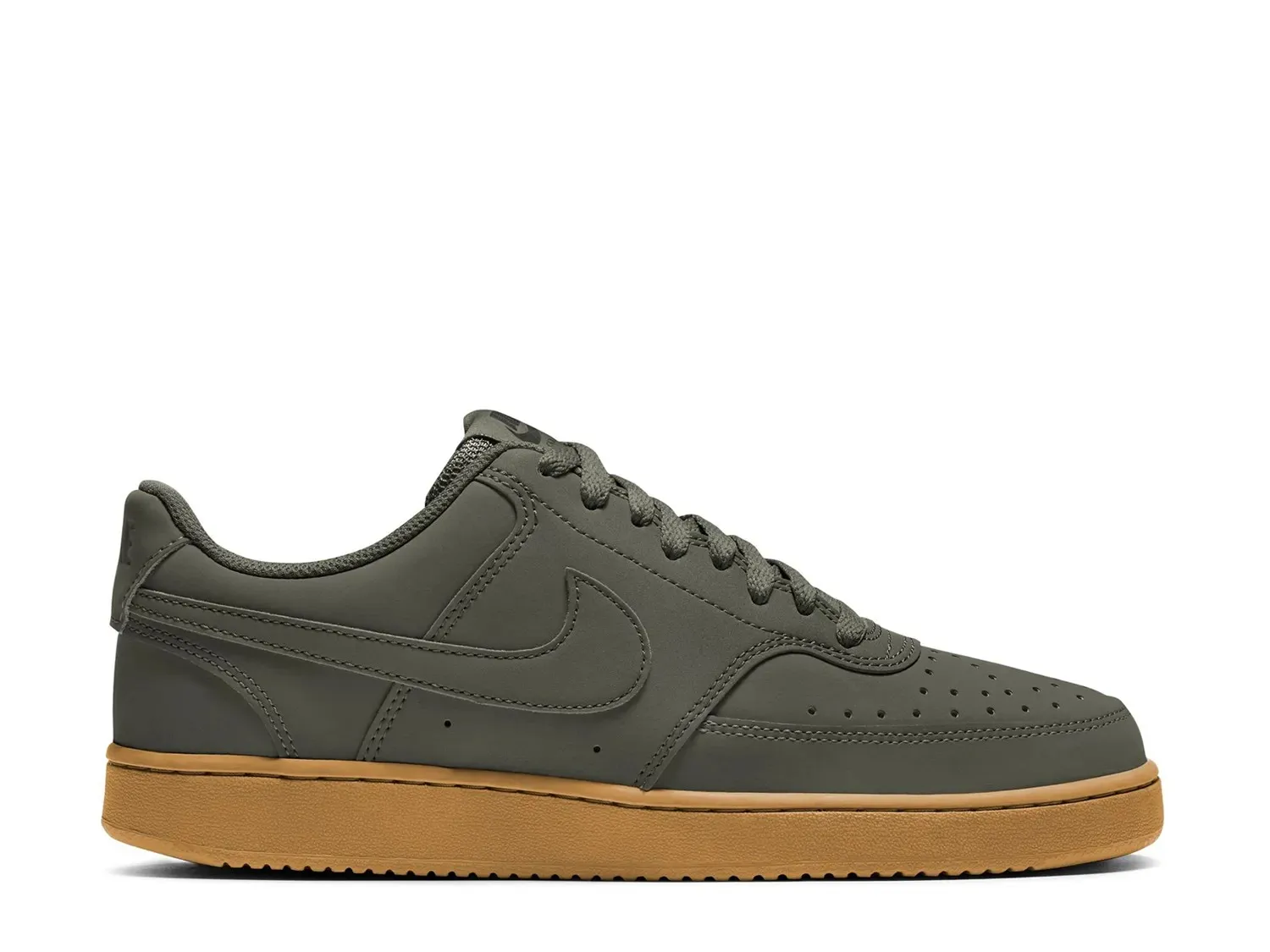 

Баскетбольные кроссовки Nike Court Vision Low — мужские, темно-зеленые
