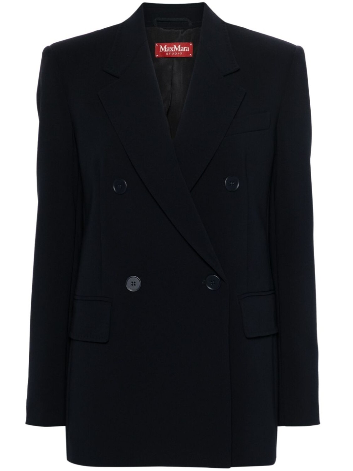 

Max Mara двубортный блейзер Mirella, синий