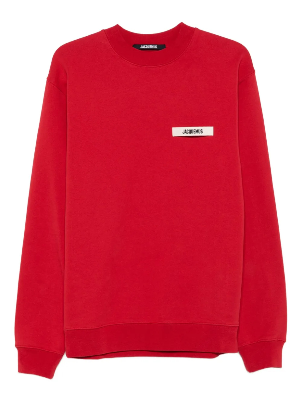 

Толстовка с круглым вырезом Jacquemus The Gros Grain, красный