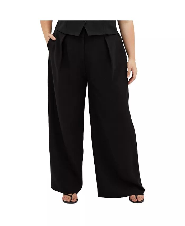 

Брюки Dee размера Plus CITY CHIC, черный