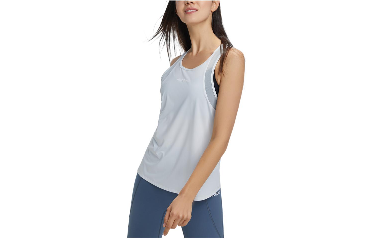 

Женская безрукавка для спорта HOTSUIT, минеральный черный