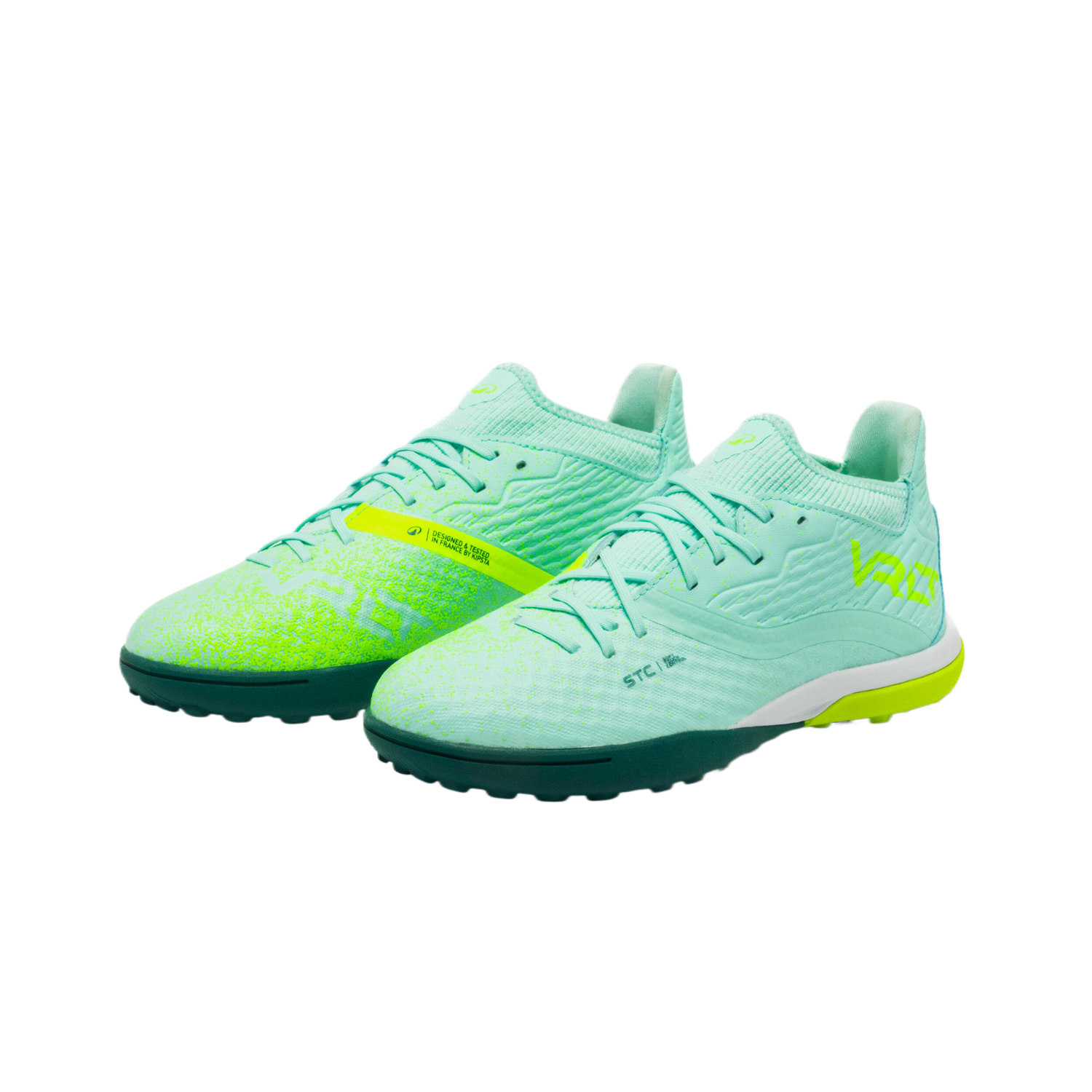 Виралто 3 детские футбольные бутсы аква клир для подростков DECATHLON, Aqua Clear — фото 3