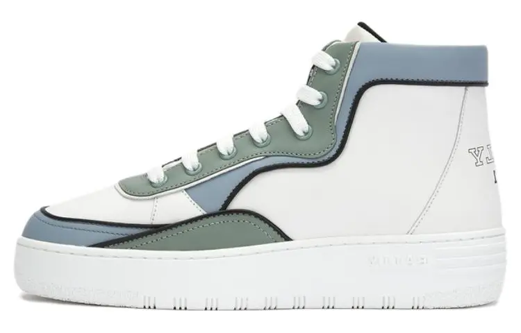 

Кроссовки BALLY Skateboarding Shoes Men High-top White, белый
