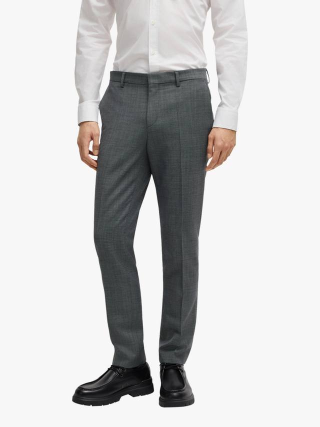 

Брюки от костюма босса HUGO BOSS, цвет Open Grey
