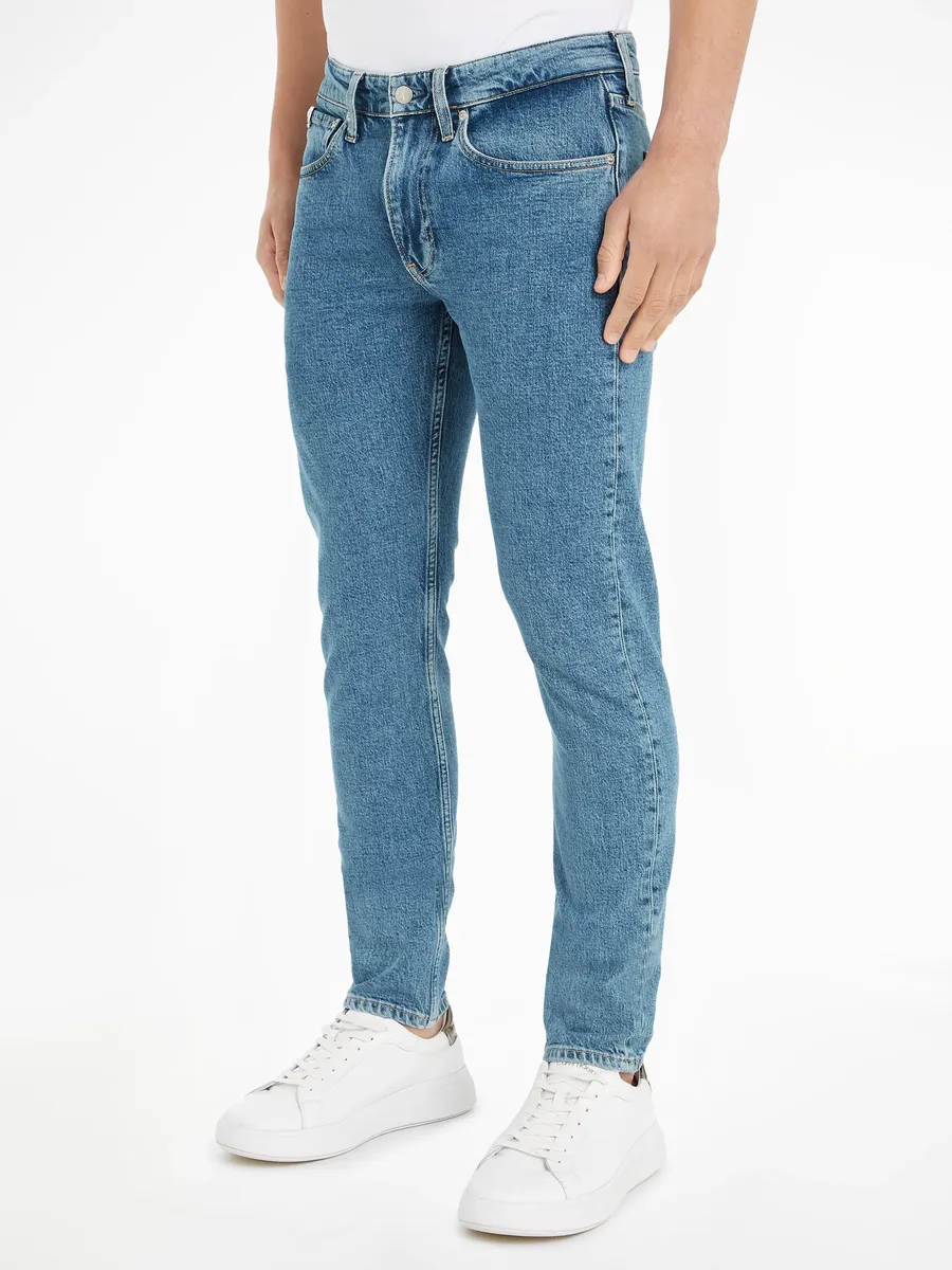 

Узкие джинсы Calvin Klein Jeans "SLIM TAPER", джинсовый