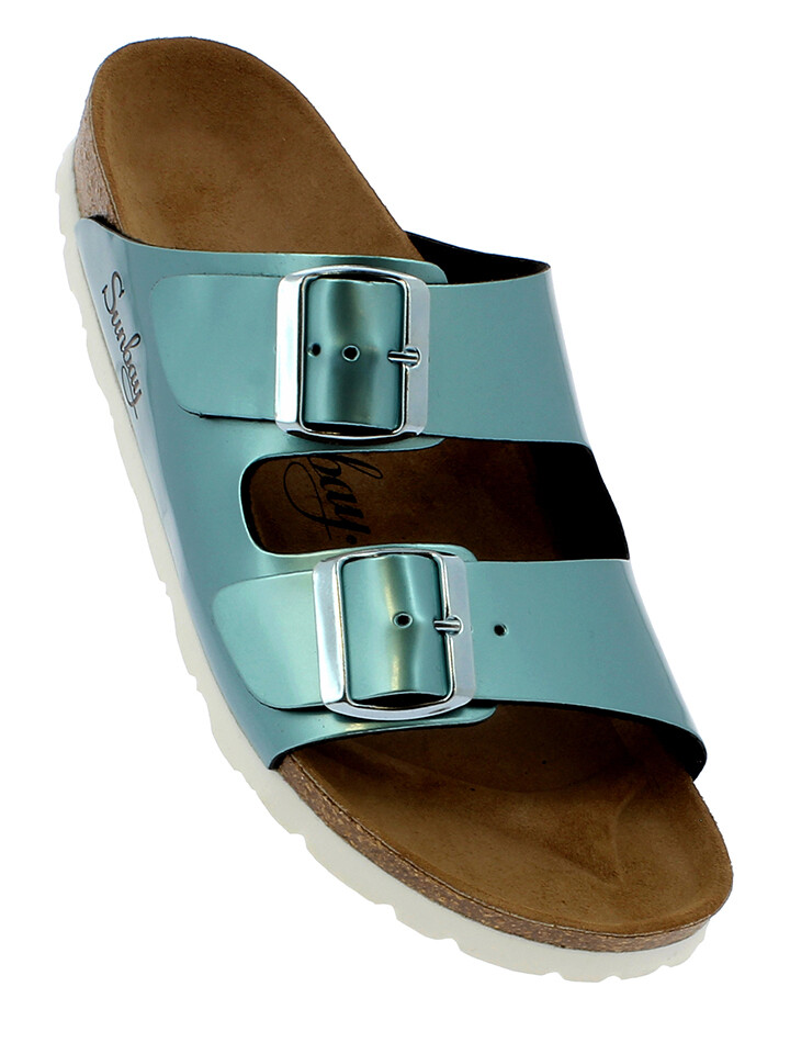 

Мюли Sunbay Trefle, бирюзовый
