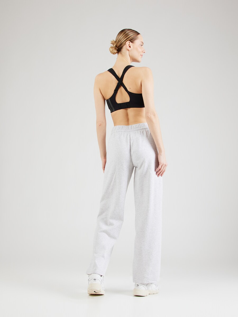 Широкие спортивные брюки ADIDAS SPORTSWEAR, пятнистый серый — фото 4
