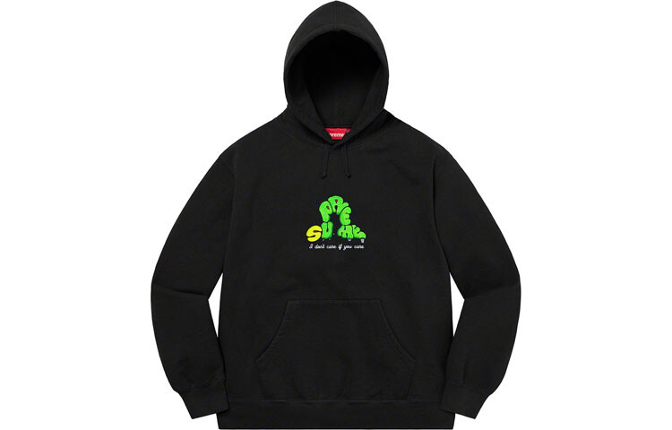 

Толстовка Supreme Don't Care с капюшоном, черный