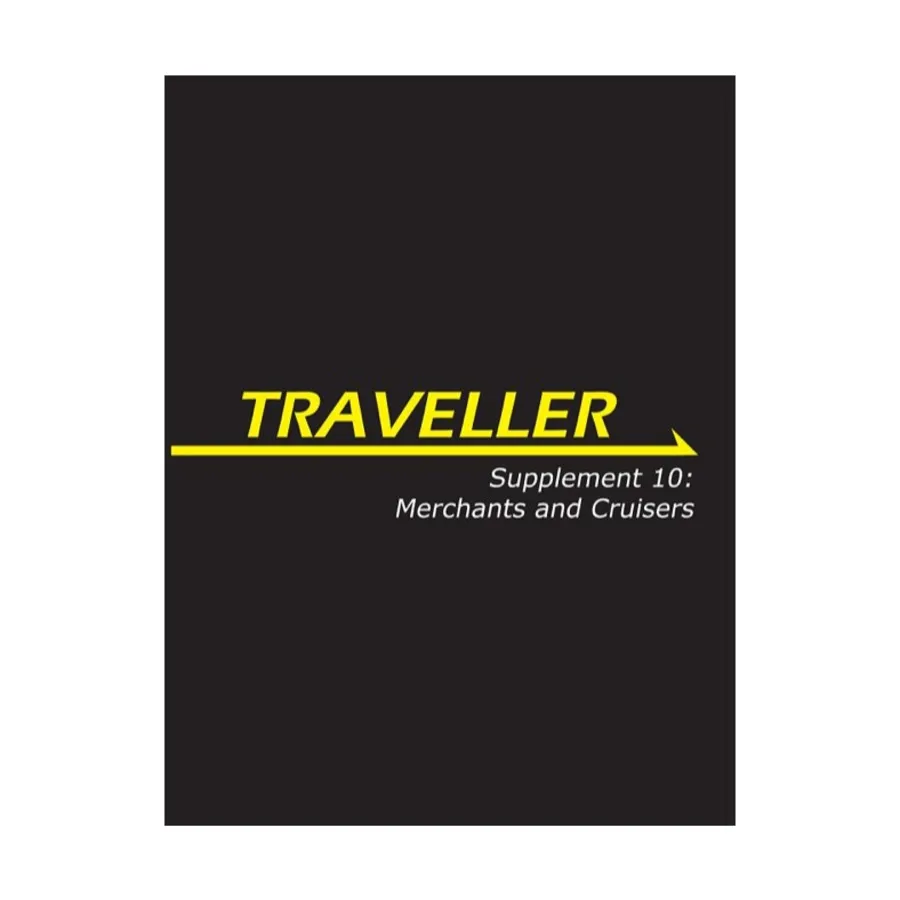 

Supplement 10 - Merchants and Cruisers, Traveller (Mongoose 1st Edition) - Supplement Series, мягкая обложка