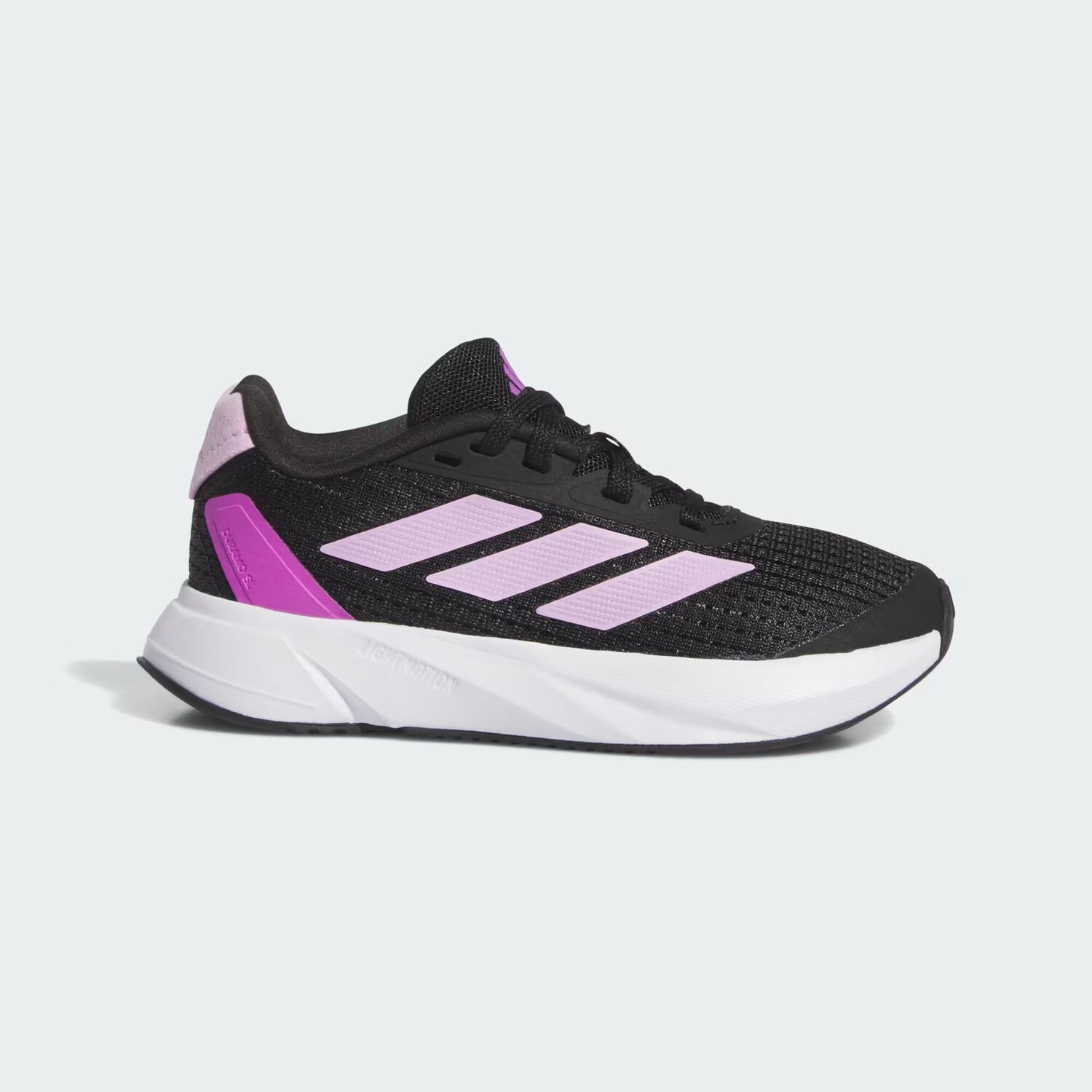 

Кроссовки Duramo SL Детские Adidas, цвет Core Black/Bliss Lilac/Purple Burst