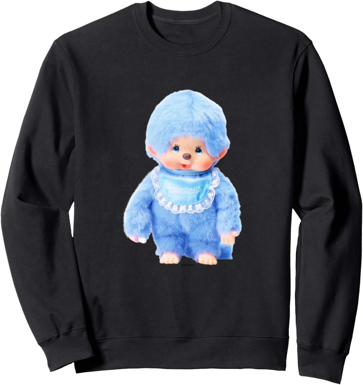 

Толстовка с графическим принтом Monchitch Monchhichi, черный