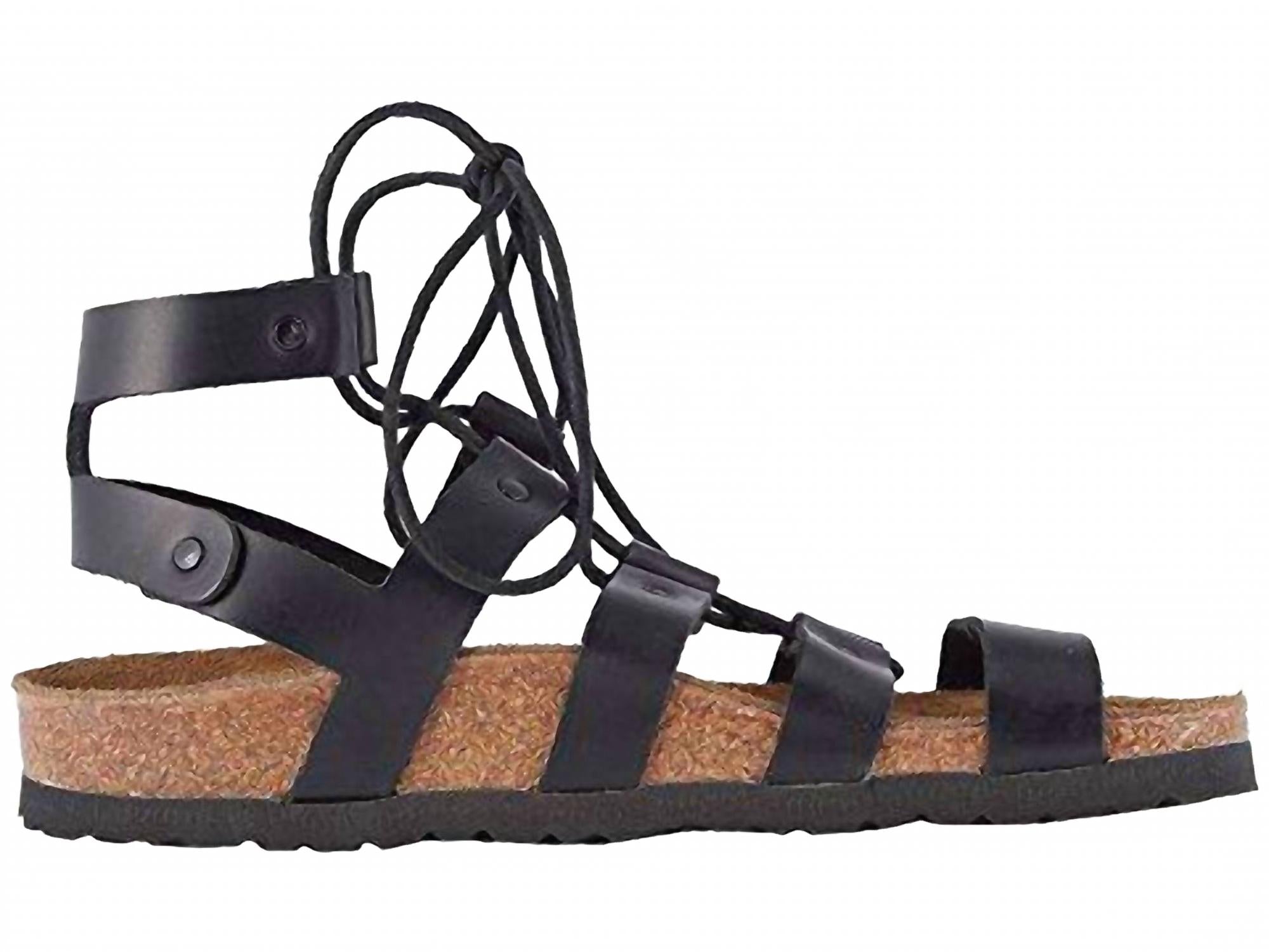 Женские мюли Cleo из черной кожи Birkenstock — фото 4
