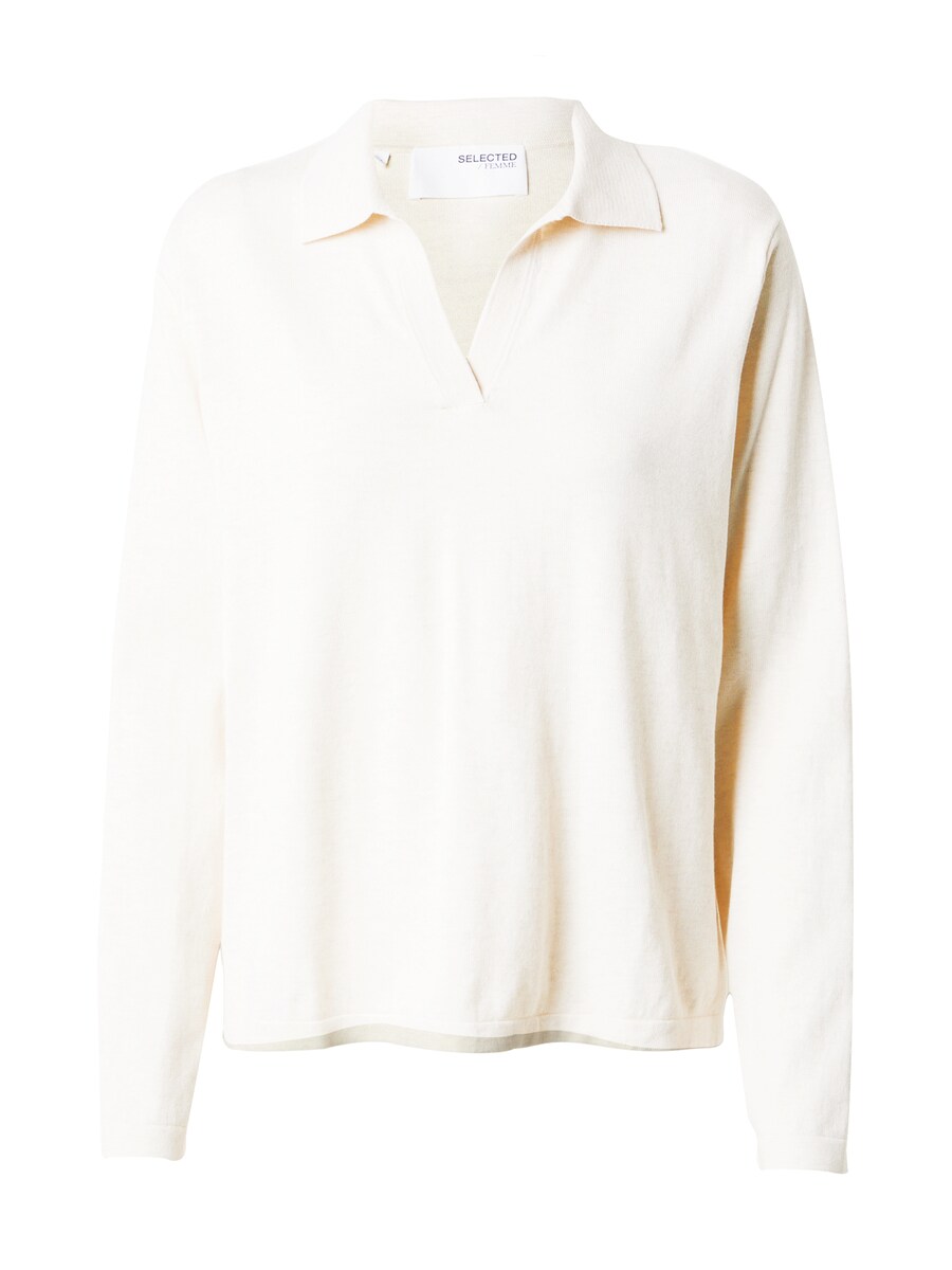 

Базовый свитер SELECTED FEMME Sweater BERGA, бежевый