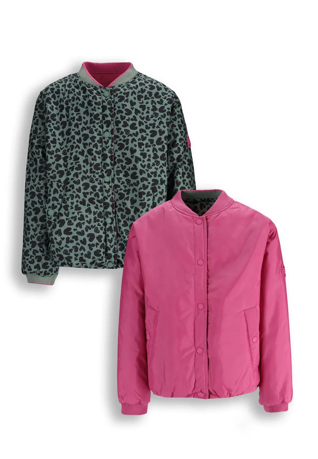Бомбер детский двусторонний Coccodrillo, разноцветный