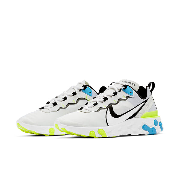 Кроссовки реагируют на элемент 55 Nike, белый — фото 3