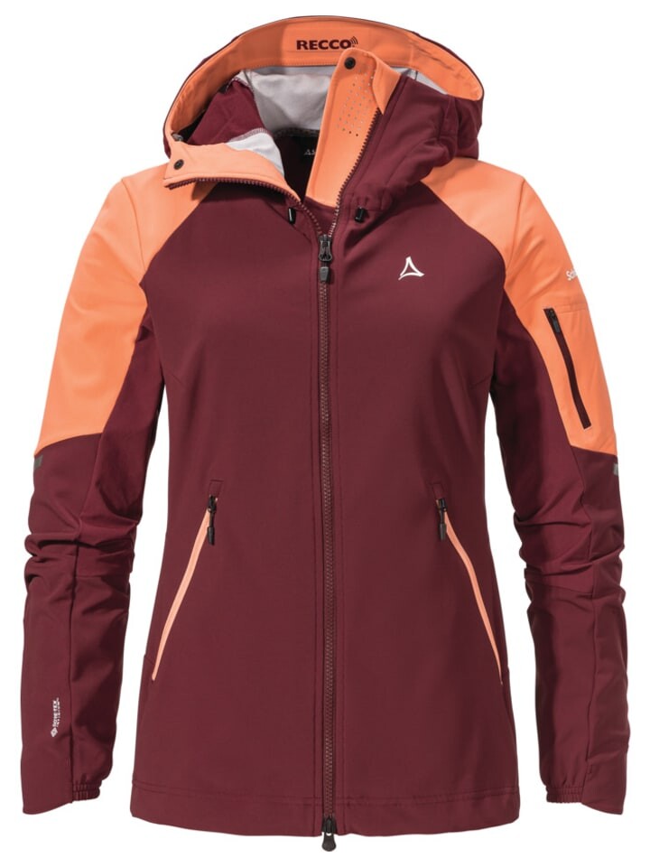 

Куртка софтшелл Schöffel Jacke Softshell Jacket Kals L, цвет dark burgundy