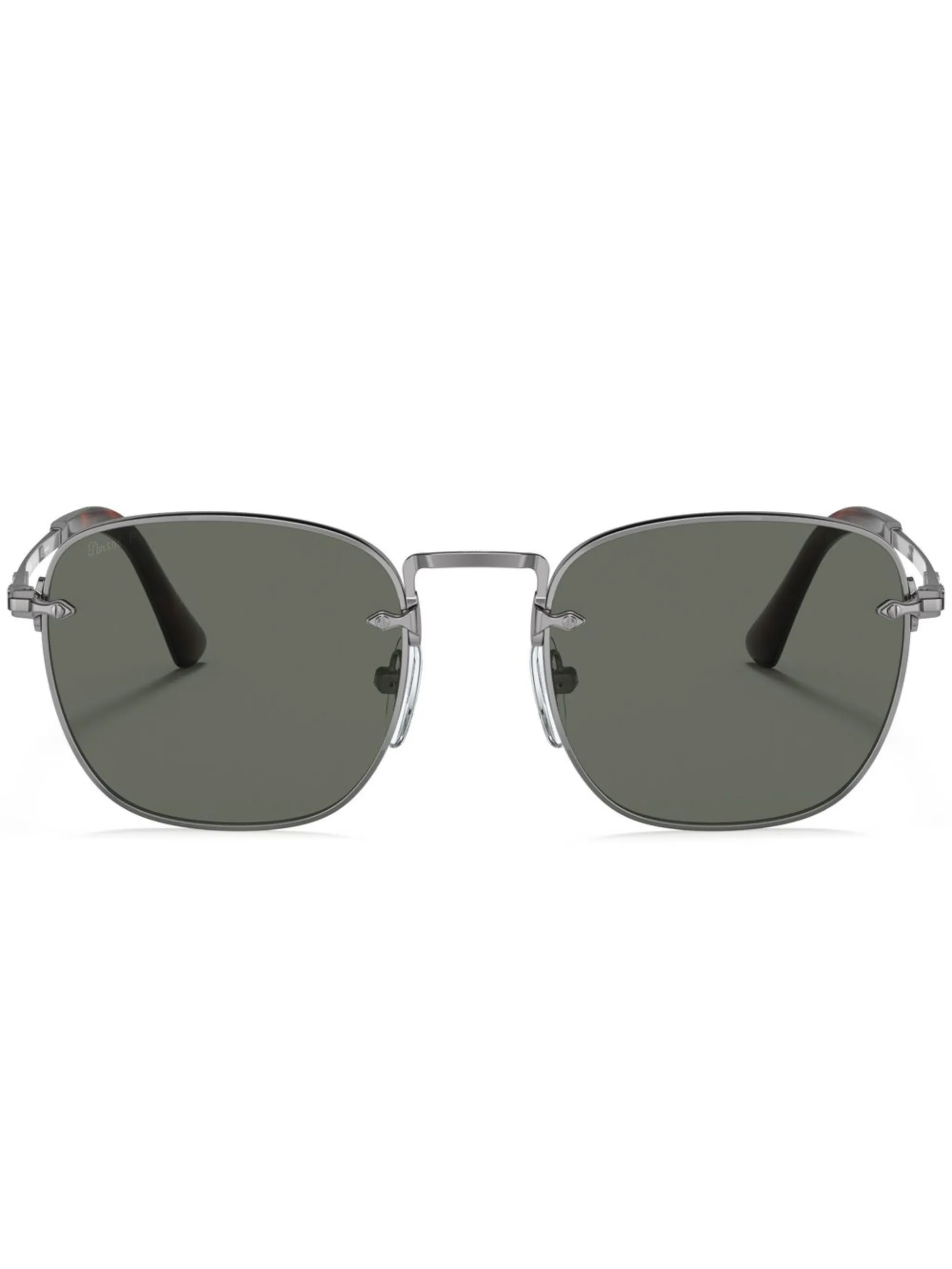 

Солнцезащитные очки в квадратной оправе Persol, серебристый