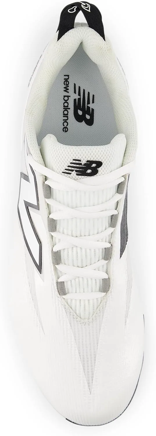 Кроссовки для мужчин New Balance Burnx5, белый/черный/серый — фото 4