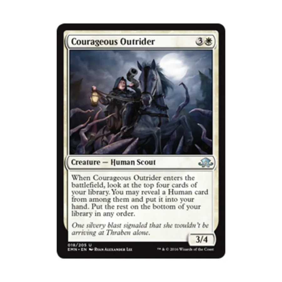 

CCG Отважный всадник (U), MTG - Eldritch Moon
