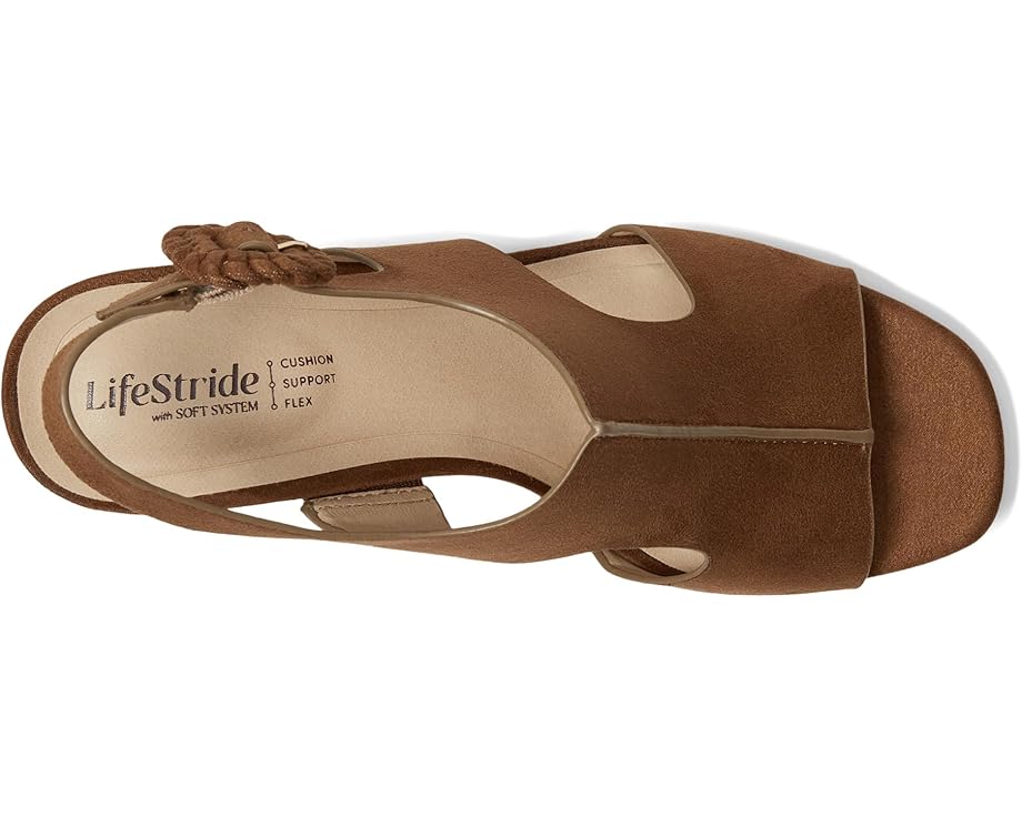 Туфли LifeStride Audra Strappies, цвет Fawn Brown Fabric — фото 2