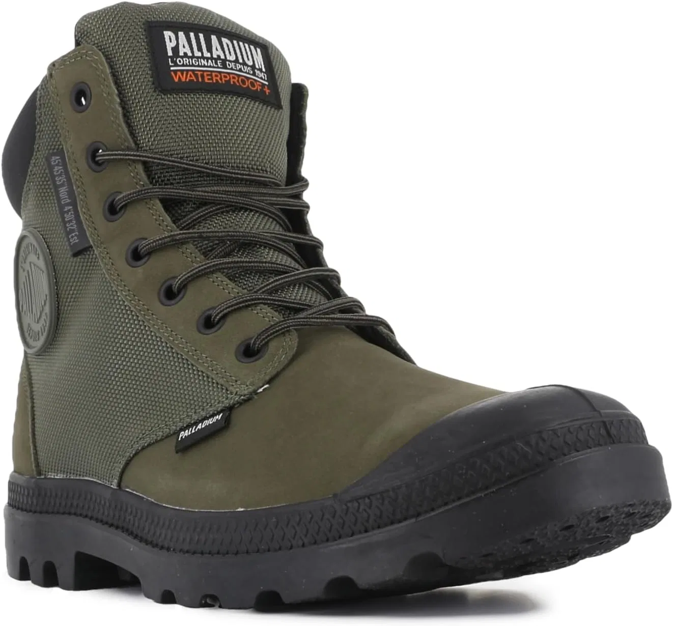 Водонепроницаемые ботинки Palladium Pampa SC 77235010, Olive Green — фото 2