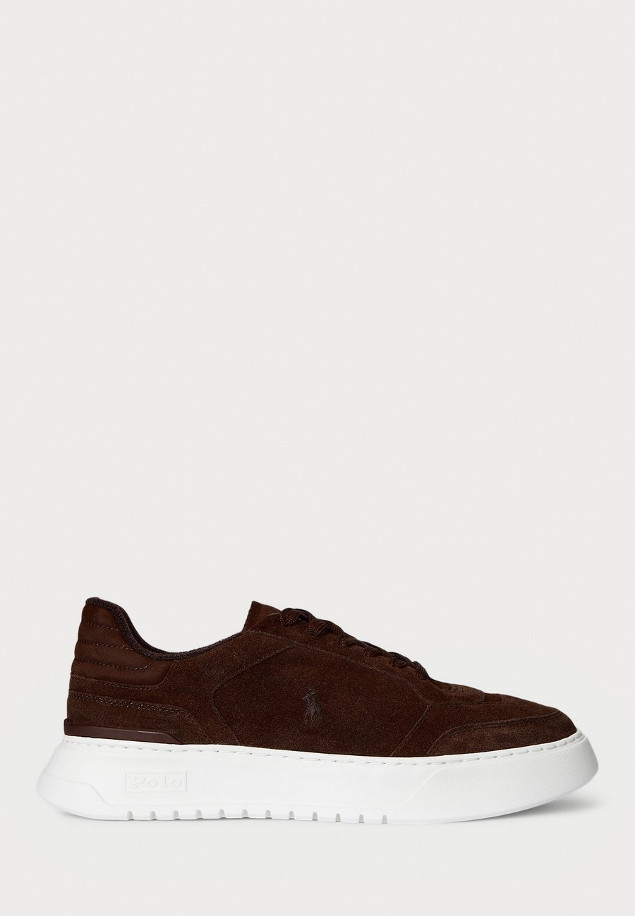 

Кроссовки Polo Ralph Lauren RLITE SPORT SUEDE SNEAKER, Chocolate Brown/White