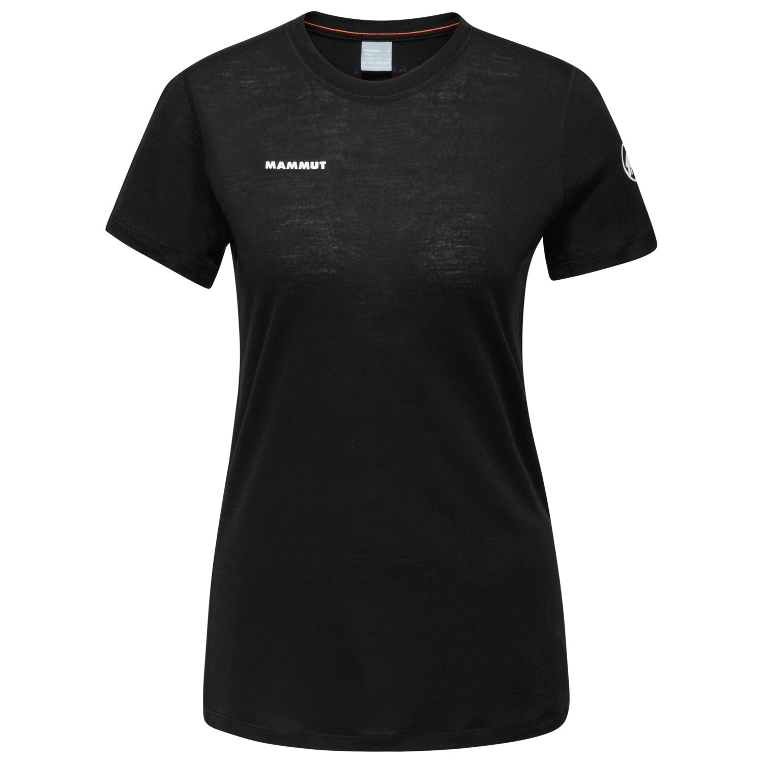 

Рубашка из мериноса Mammut Women's Tree Wool Firstlayer T Shirt, черный